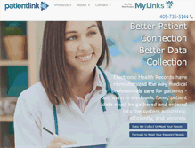 Tablet Screenshot of mypatientlink.com